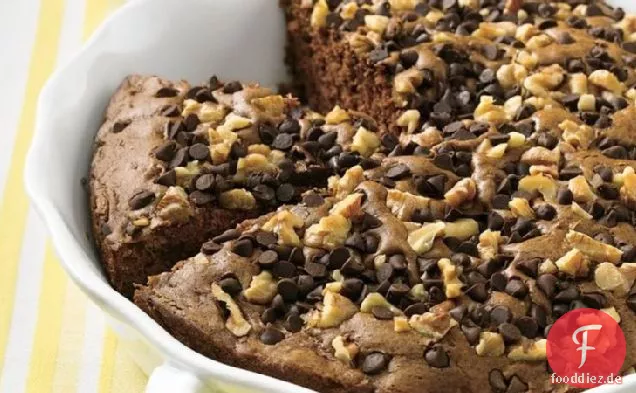 Schokolade Zucchini Snack Kuchen