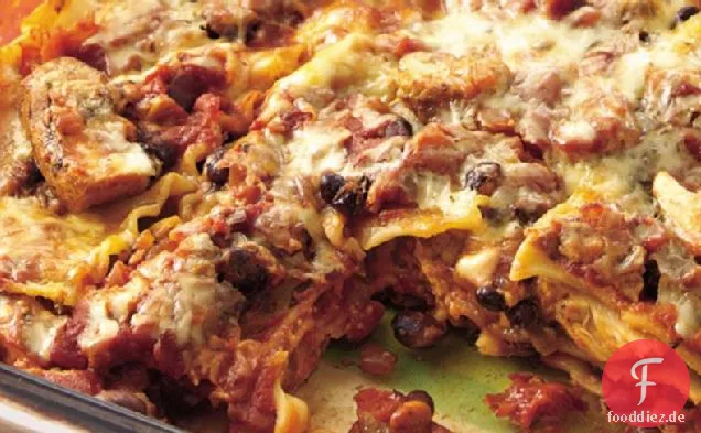 Fiesta Huhn Lasagne