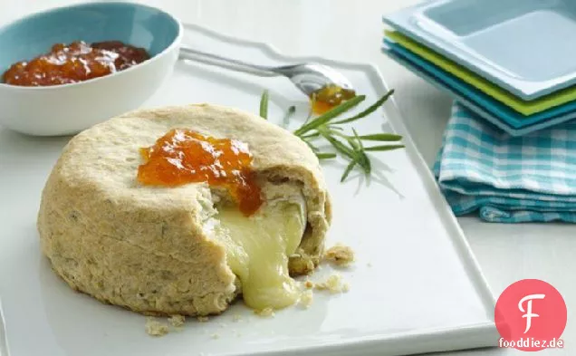 Rosmarin Madeira Gebackener Brie