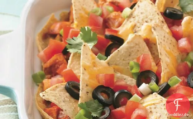 Huhn Enchilada-Lasagne