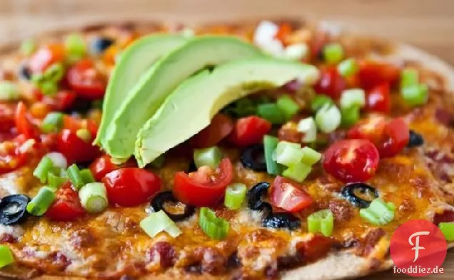 Mexikanische Fladenbrot Pizza