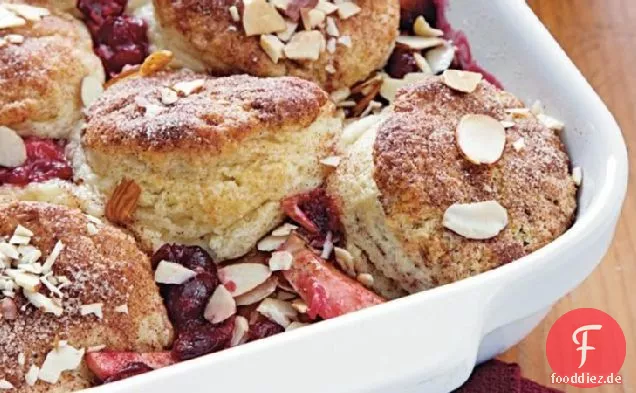 Cranberry Apfel Keks Cobbler