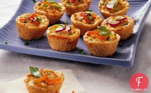Mini chinesische Hühnchen Snacks