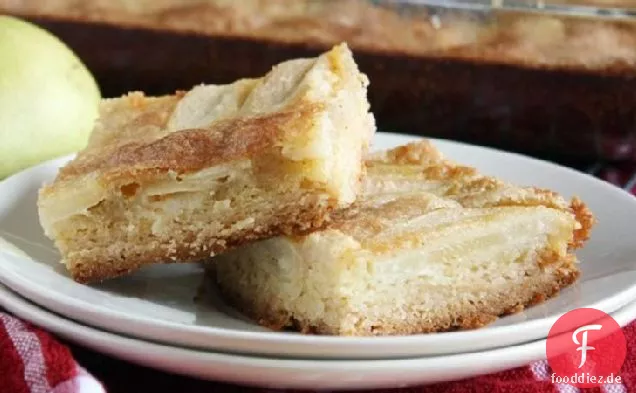 Braune Butter Birne Zucker Cookie Bars