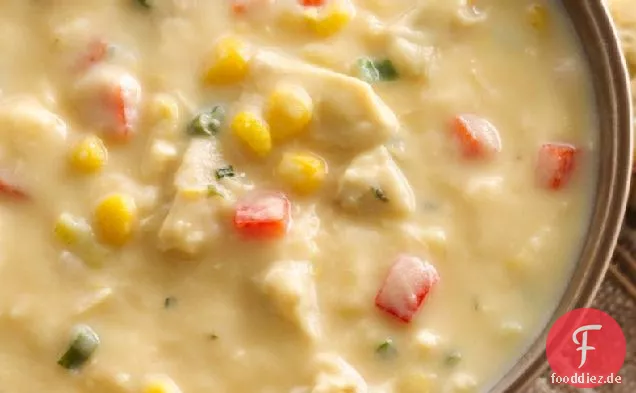 Cheesy Kartoffelpüree Huhn Chowder