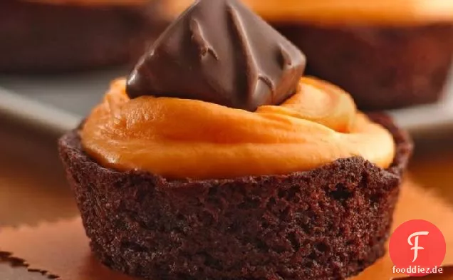Süßes oder Saures Brownie Cupcakes