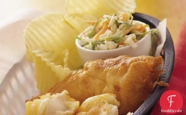 Bier-zerschlagener Fisch