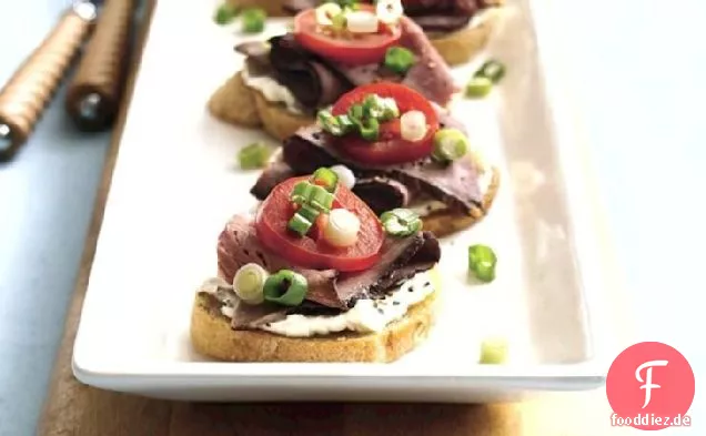 Roastbeef Bruschetta