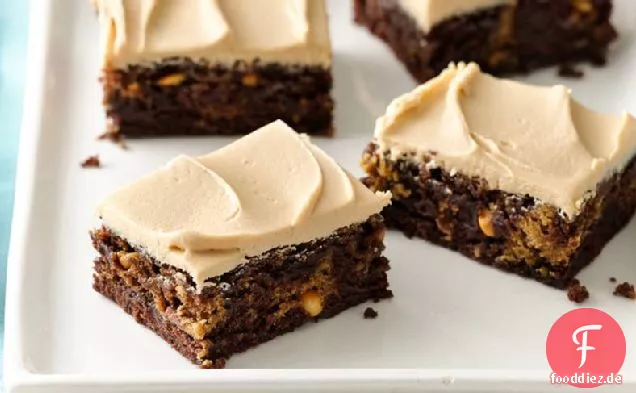 Erdnussbutter Brownies