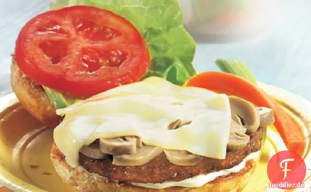 Pilz-Schweizer Veggie-Burger