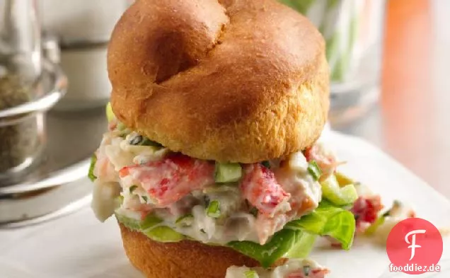 Frische Krabbenbrötchen
