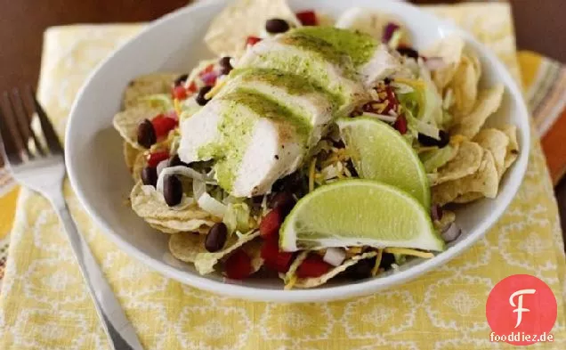 Tex-Mex-Salat mit Koriander-Honig-Dressing