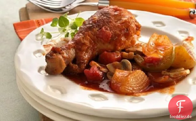 Klassisches Huhn Cacciatore
