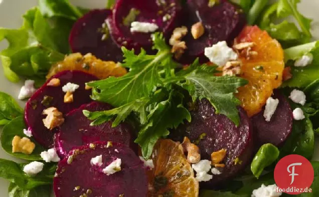 Gebratener Rübensalat