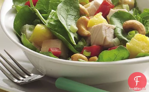 Tropischer Hühnersalat