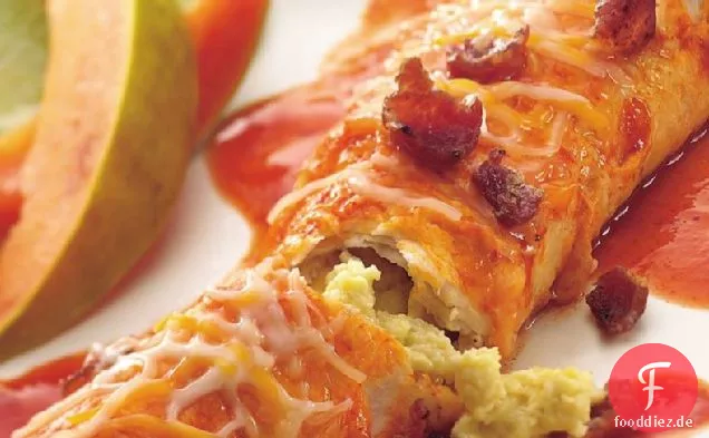 Speck-und-Ei-Enchiladas