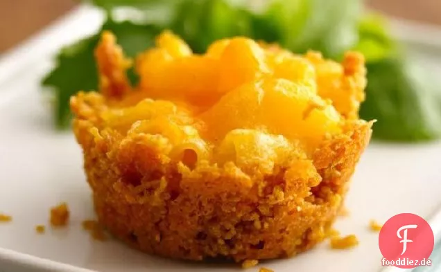Glutenfreie Mini-Mac- und Käsekuchen