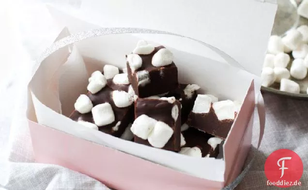 Marshmallow Heiße Schokolade Trüffel