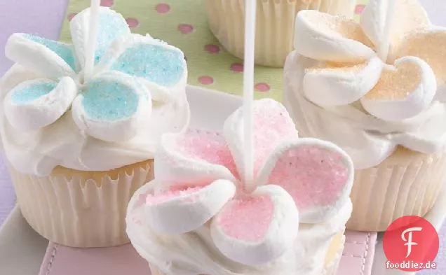 Blumen-Cupcakes