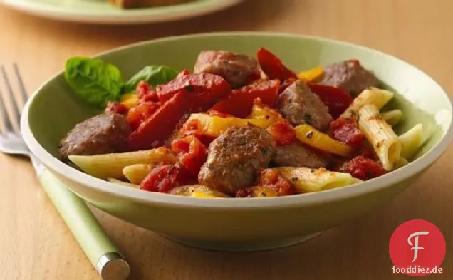 Italienischer Wurst-Pfeffer-Eintopf