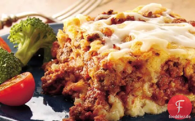 Schnelles Lasagne Abendessen