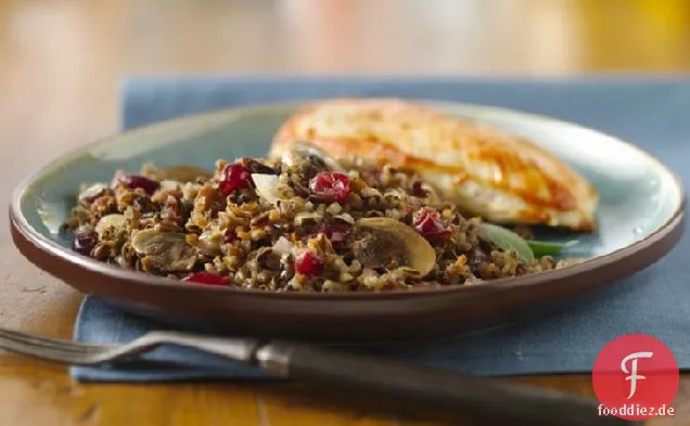 Cranberry-Wildreis Backen