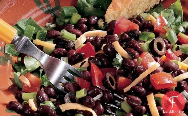 Schwarzer Bohnen-Taco-Salat