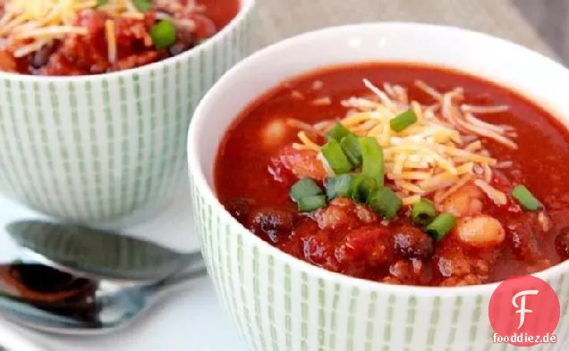 Stout und würzige Wurst Chili
