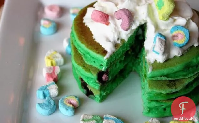 Top o' the Mornin Lucky Charms Pancakes