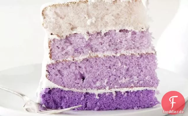 Lila Ombre Schicht Kuchen