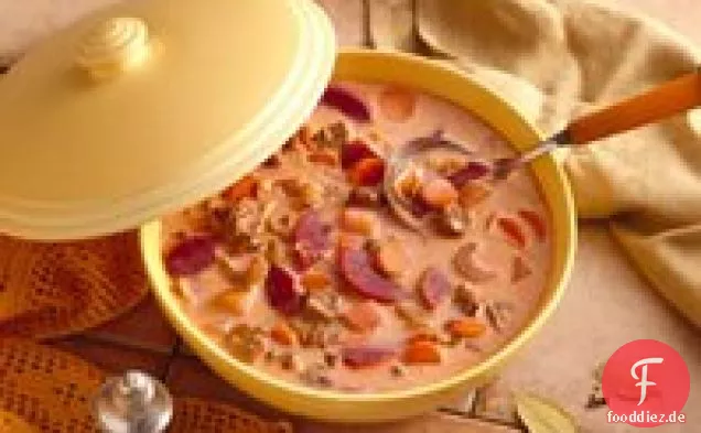 Rindfleisch-Gemüse-Suppe