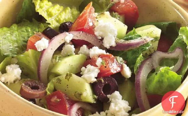 Glutenfreier Garten Frischer griechischer Salat