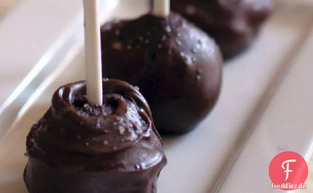 Schokolade Chipotle Trüffel-Pops