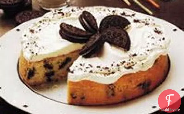 Kekse und Sahnetorte