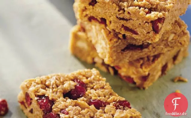 Zähe Haferflocken-Snackbars