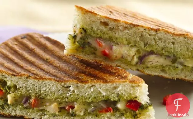 Huhn Pesto Panini