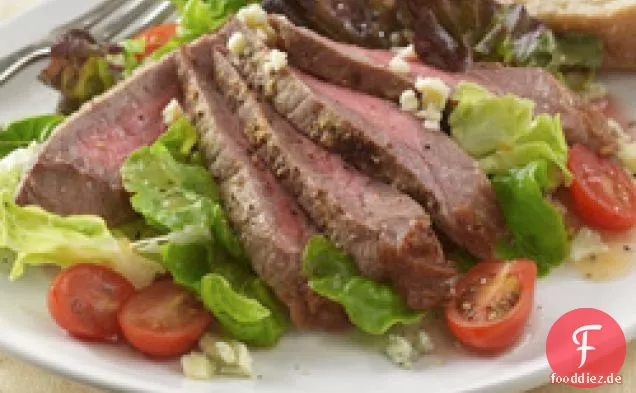 Senf-Glasierte Rumpsteak-Salat