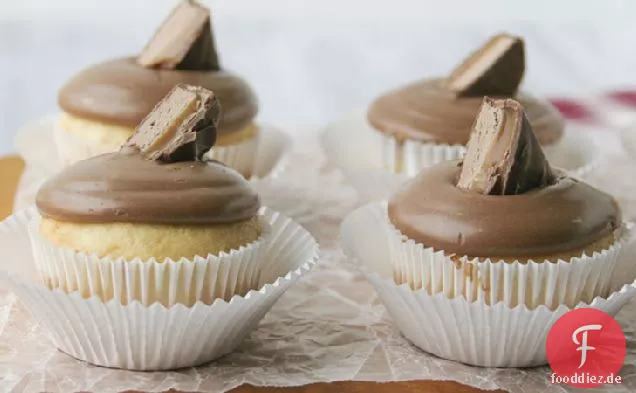 Vanille Cupcakes mit Milky Way™ Zuckerguss