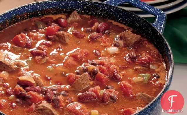 Sirloin Drei-Bohnen-Chili