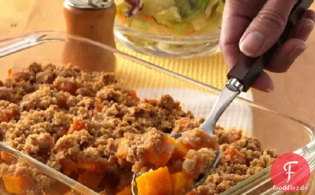 Streusel-Gekrönt Squash