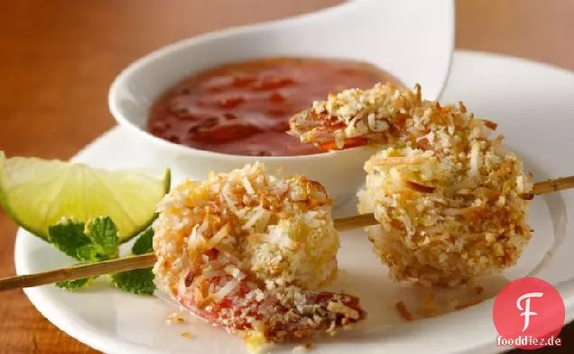 Kokosnuss-Garnelen mit Dip-Sauce