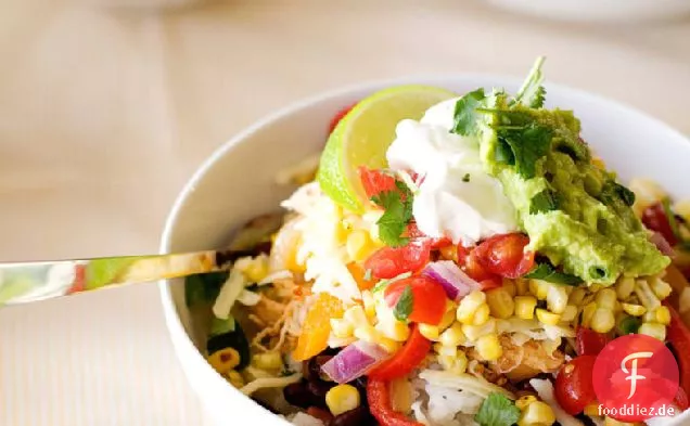 Slow-Cooker mexikanisches Huhn