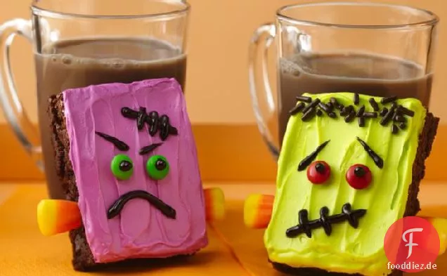 Frankenstein Brownies