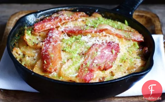 Rettich, Speck Und Aspall Cyder-Gratin