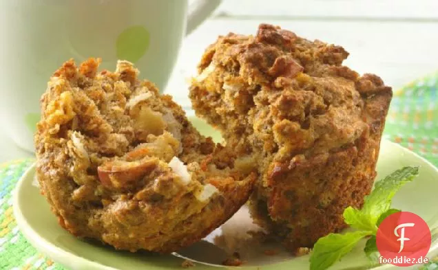 Leinsamen Morning Glory Muffins