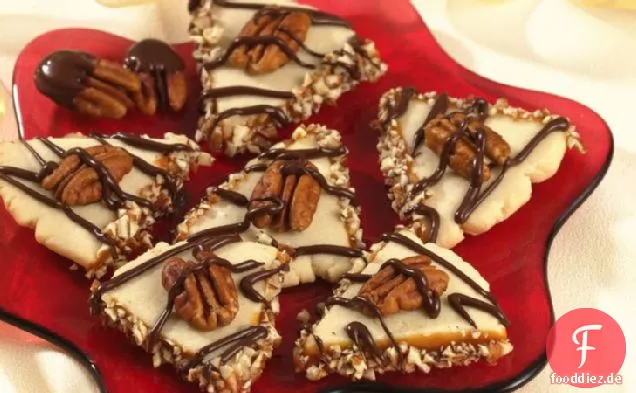 Turtle Shortbread Cookies (Cookie-Austauschmenge)
