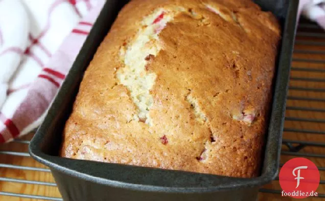Erdbeer-braune Butter Bananenbrot