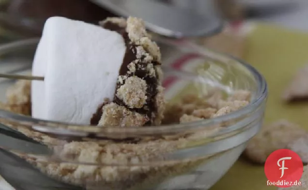 Einfache S'mores auf einem Stock