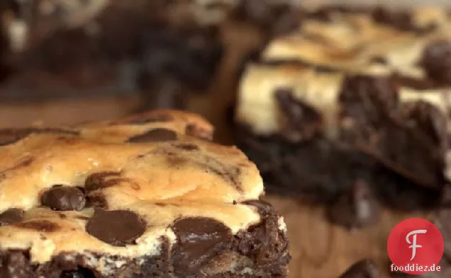Frischkäse Swirl Brownies