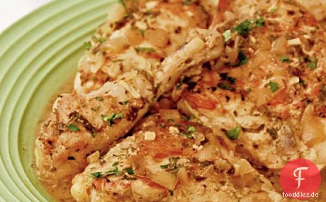 Dijon-Senf-Huhn-Frikassee